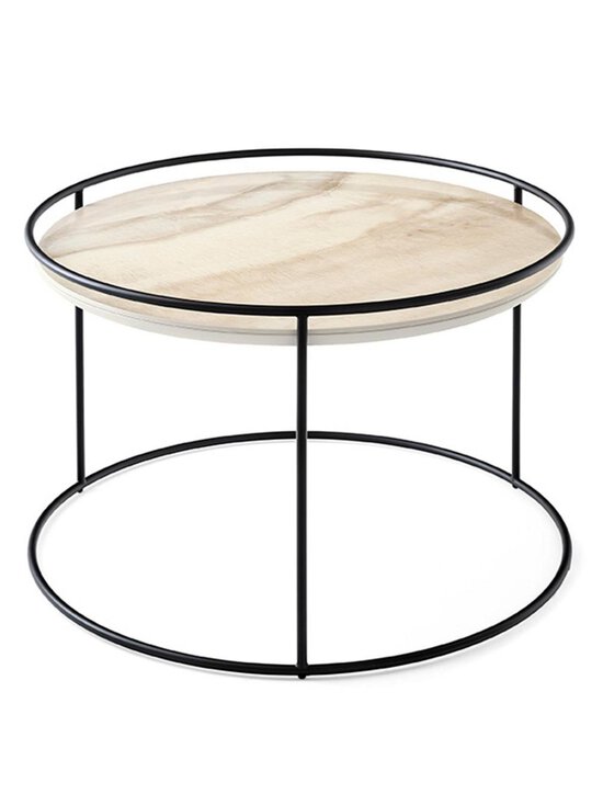 Calligaris - Atollo-sohvapöytä musta/kullanvärinen marmori ⌀ 62,5 cm - WHITE | Stockmann - photo 1