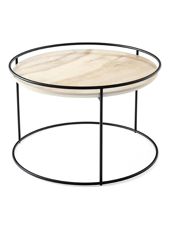 Calligaris - Atollo-sohvapöytä musta/kullanvärinen marmori ⌀ 62,5 cm - WHITE | Stockmann - photo 2