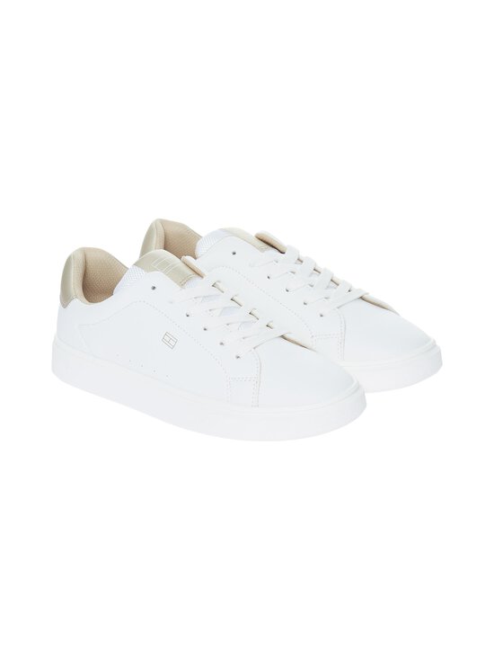 Tommy Hilfiger - Low Cut Lace-Up -sneakerit - X048 WHITE/PLATINUM | Stockmann - photo 5