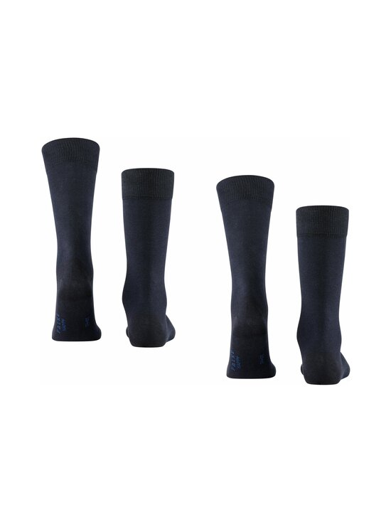 Falke - Happy Double -sukat 2-pack - 6375 DARK NAVY | Stockmann - photo 3