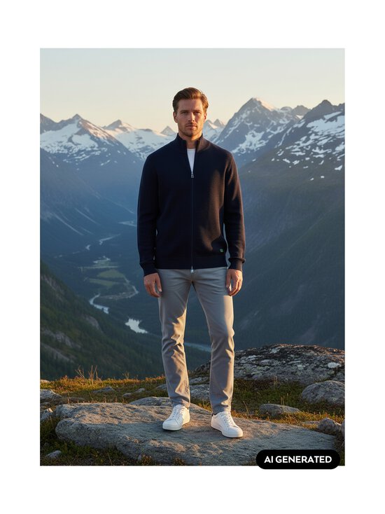 PS Paul Smith - Kardigan Full Zip - 49 VERY DARK NAVY | Stockmann - photo 5