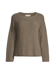 NOOM - Maggie Boucle -neulepusero - DK.KHAKI GREEN | Stockmann