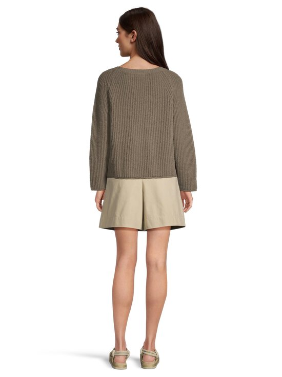 NOOM - Maggie Boucle -neulepusero - DK.KHAKI GREEN | Stockmann - photo 3