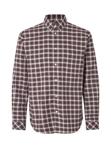 Samsoe Samsoe - Saliam Casual Fit -kauluspaita - RAISIN CH | Stockmann