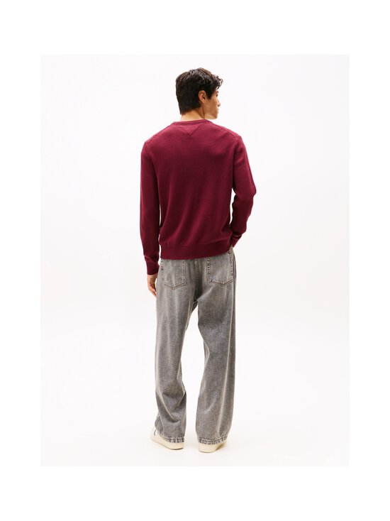 Tommy Jeans - Slim Ess -neulepaita - XIU RED WINE | Stockmann - photo 2