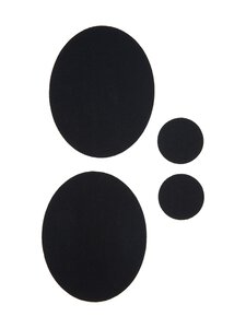 Vaatelaastari FabPatch - Merino-tekstiilin korjauslaastari - BLACK Vaatelaastari FabPatch - Merino-tekstiilin korjauslaastari - BLACK | Stockmann