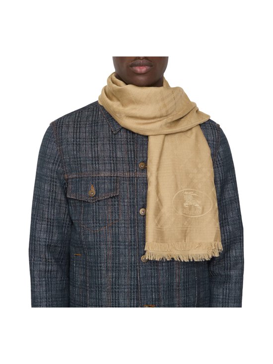 Burberry - Jacquard Chek - villa-silkkihuivi - B9719 SAND | Stockmann - photo 5