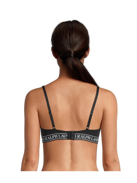 Polo Ralph Lauren - Polo Essentials Triangle Bralette krūšturis - 004 ONYX | Stockmann - photo 3