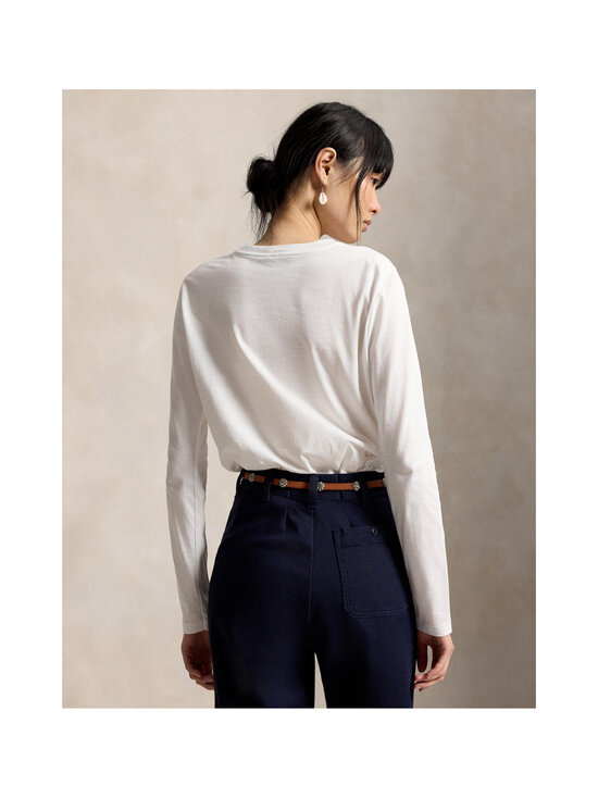 Polo Ralph Lauren - Pitkähihainen trikoopaita - 006 WHITE | Stockmann - photo 3