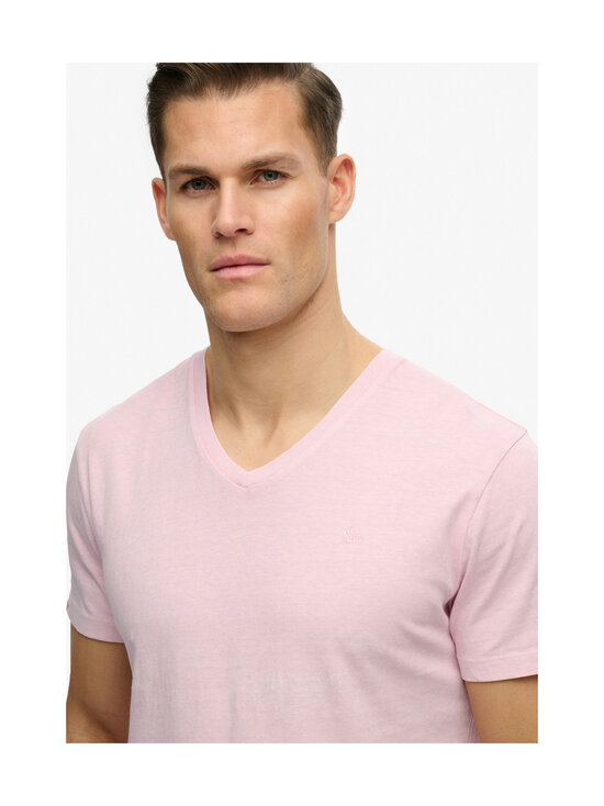 Superdry - T-särk Classic Cotton Linen Vee - MBO PINK LADY | Stockmann - photo 6
