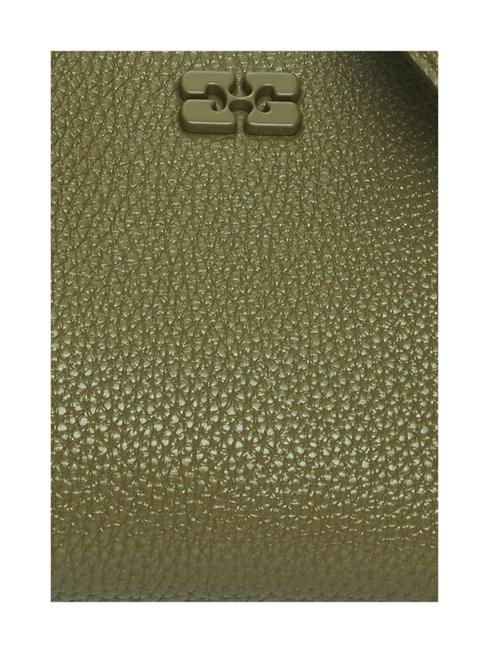 Ganni - Bou Mini Grained -laukku - MILITARY OLIVE | Stockmann - photo 4