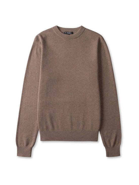Turo - Nevers o-neck džemperis - 26 LIGHT BROWN | Stockmann - photo 1