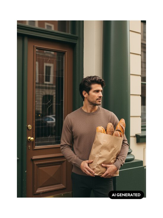 Turo - Nevers o-neck džemperis - 26 LIGHT BROWN | Stockmann - photo 3