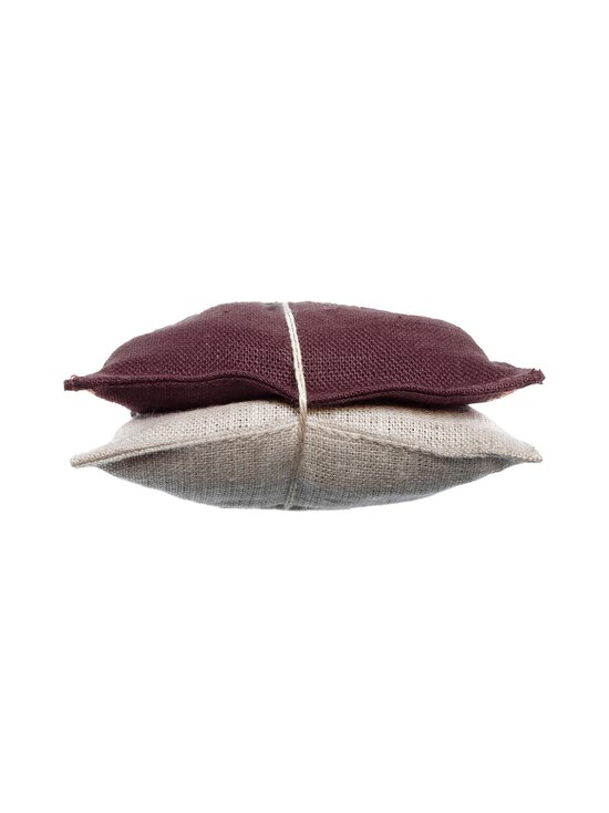 Himla - Lavendula-tuoksutyyny 2-pack - BURGUNDY/OATMEAL | Stockmann - photo 1