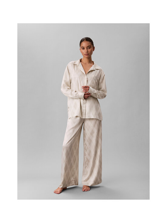 Calvin Klein Underwear - Sensual Satin -pyjamahousut - 4IK 21636 ARGYLE 25+MOONSTRUCK | Stockmann - photo 3