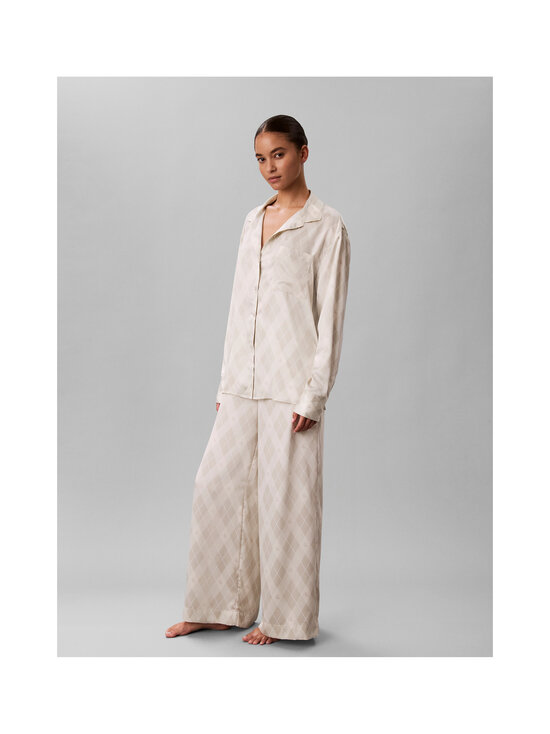 Calvin Klein Underwear - Sensual Satin -pyjamahousut - 4IK 21636 ARGYLE 25+MOONSTRUCK | Stockmann - photo 5