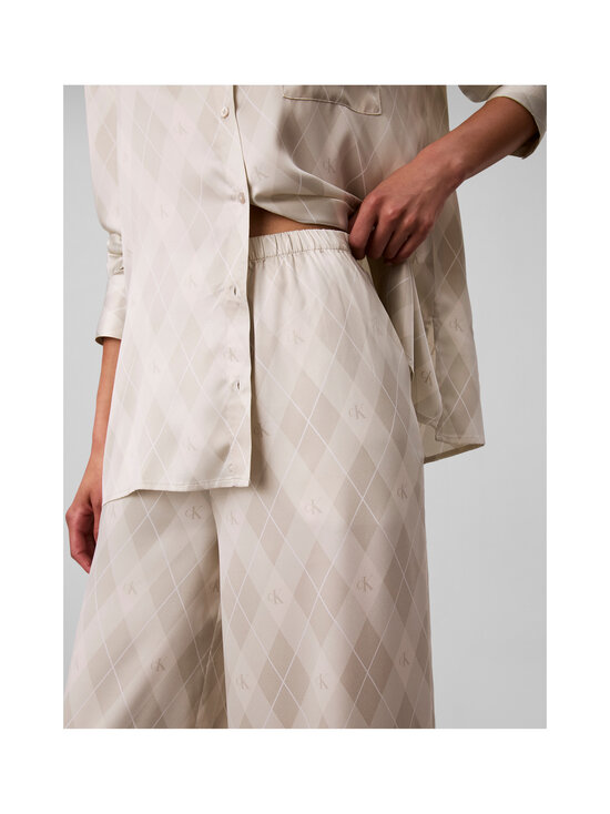 Calvin Klein Underwear - Sensual Satin -pyjamahousut - 4IK 21636 ARGYLE 25+MOONSTRUCK | Stockmann - photo 6