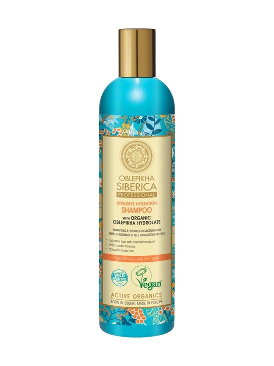Organic Oblepikha Hydrolate For Normal And Dry Hair -shampoo 400 ml