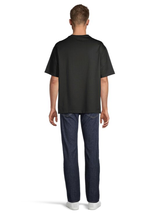 Calvin Klein Jeans - Hi Low Embroidery Jersey t-paita - UB1 BLACK | Stockmann - photo 3