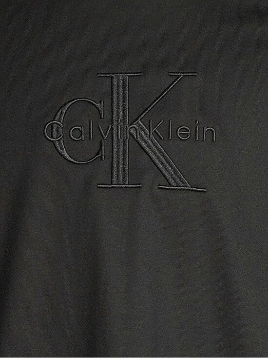 Calvin Klein Jeans - Hi Low Embroidery Jersey t-paita - UB1 BLACK | Stockmann - photo 4