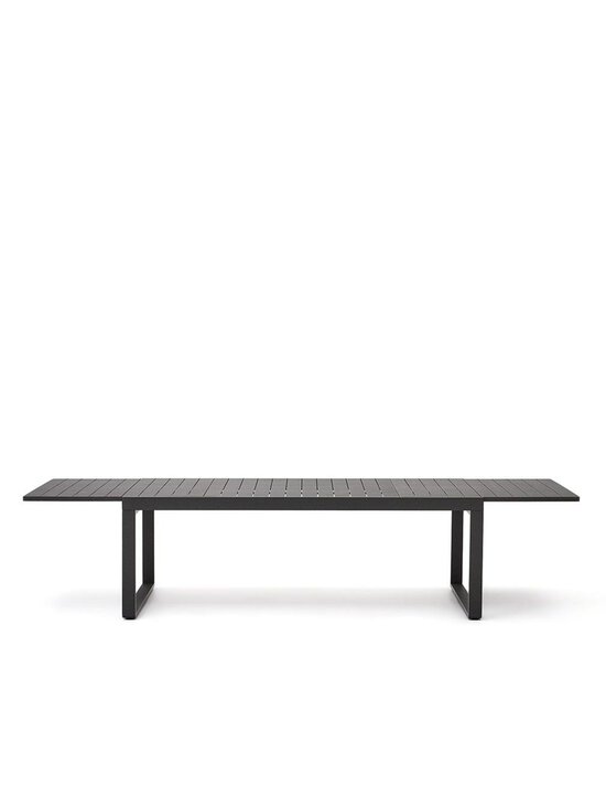 Kave Home - Galdana- jatkettava ruokapöytä tummanharmaa 100 x 220/340 cm - BLACK | Stockmann - photo 3