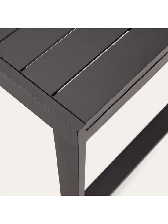 Kave Home - Galdana- jatkettava ruokapöytä tummanharmaa 100 x 220/340 cm - BLACK | Stockmann - photo 5