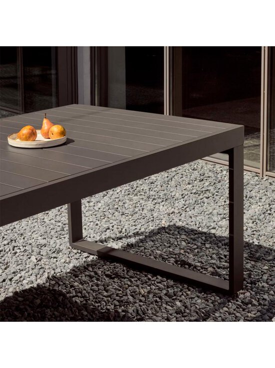 Kave Home - Galdana- jatkettava ruokapöytä tummanharmaa 100 x 220/340 cm - BLACK | Stockmann - photo 8