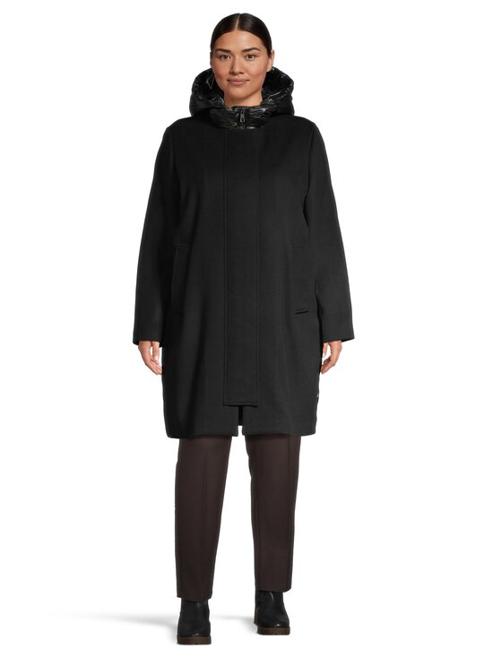 Marina Rinaldi - MrsRacconto-topattu villakangastakki - 003 BLACK | Stockmann - photo 2