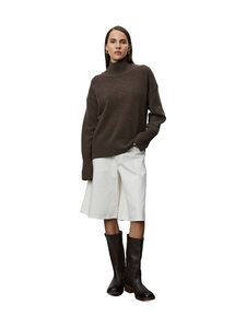 Sofie Schnoor - Kudum Funnel Neck - 7025 DARK BROWN | Stockmann