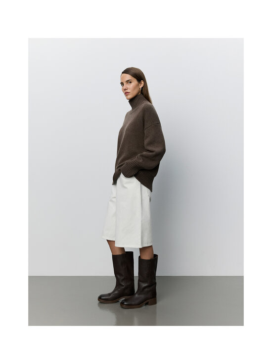 Sofie Schnoor - Kudum Funnel Neck - 7025 DARK BROWN | Stockmann - photo 3