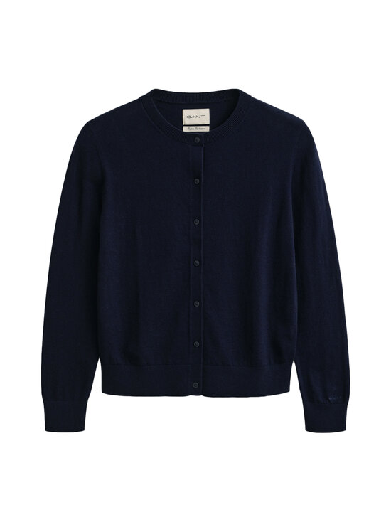 GANT - Light C-neck -neuletakki - 433 EVENING BLUE | Stockmann - photo 1