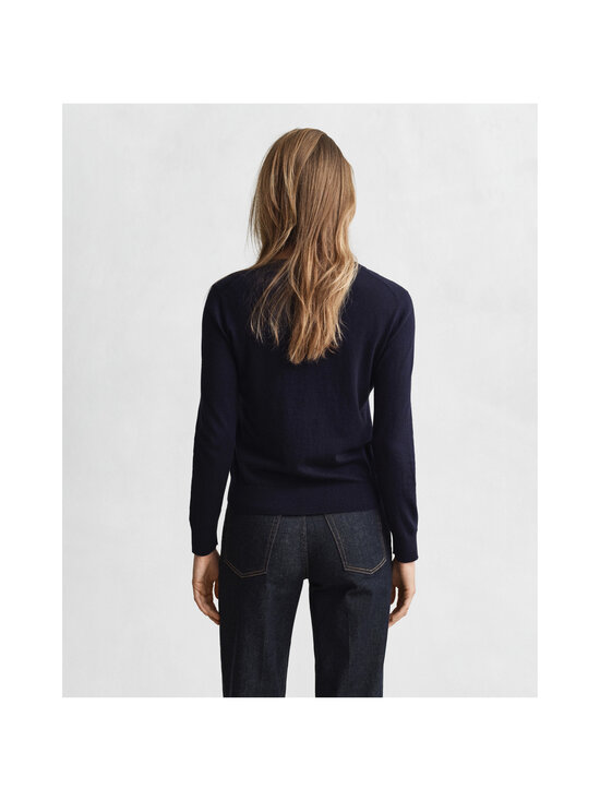 GANT - Light C-neck -neuletakki - 433 EVENING BLUE | Stockmann - photo 3