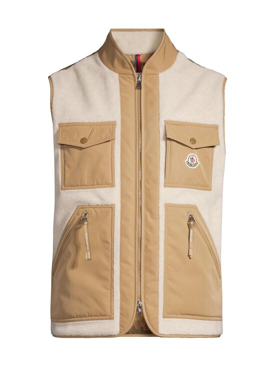 Moncler - Karakai-fleeceliivi - 200 LIGHT BEIGE | Stockmann - photo 1