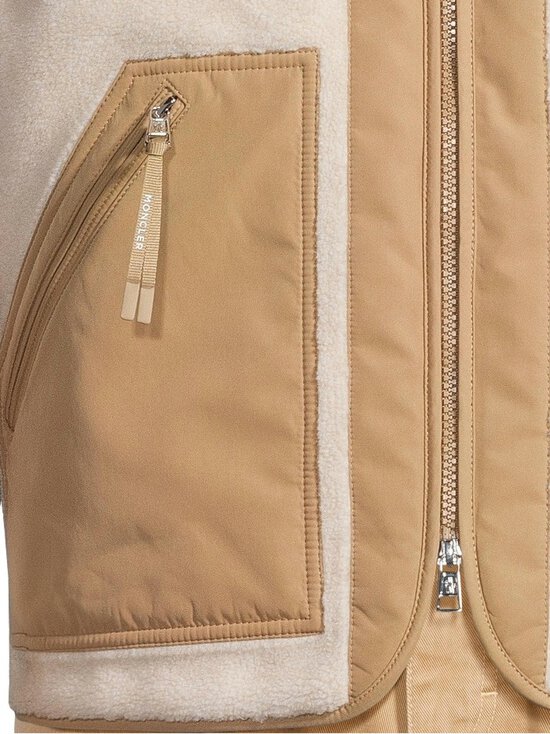 Moncler - Karakai-fleeceliivi - 200 LIGHT BEIGE | Stockmann - photo 5
