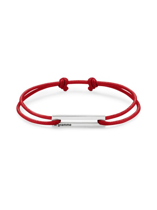 le gramme - Käevõru Sterling Silver Red Cord - SILVER - photo 1 le gramme - Käevõru Sterling Silver Red Cord - SILVER | Stockmann - photo 1