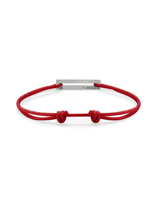 le gramme - Käevõru Sterling Silver Red Cord - SILVER - photo 2 le gramme - Käevõru Sterling Silver Red Cord - SILVER | Stockmann - photo 2