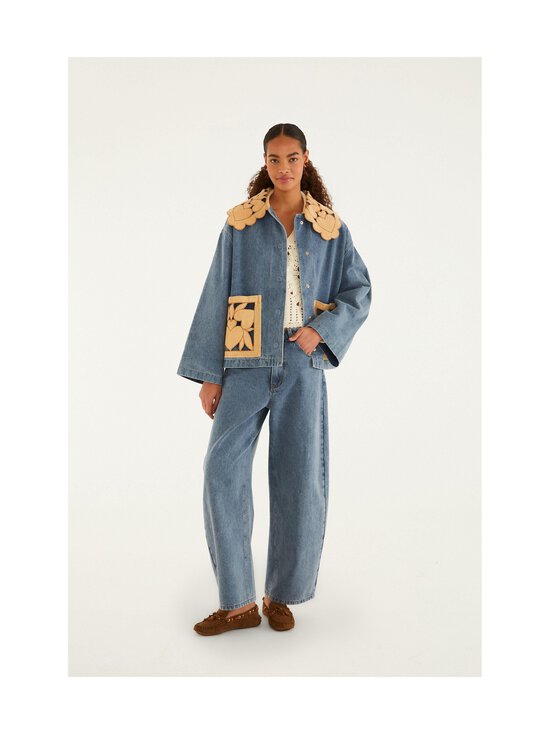Farm Rio - Blue Richelieu Denim -farkkutakki - L0034 DENIM | Stockmann - photo 3