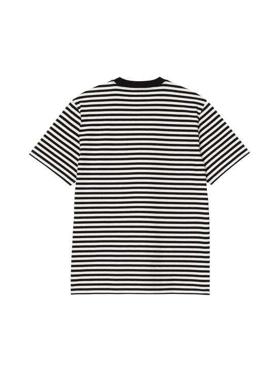 Carhartt WIP - Ezra Pocket t-paita - 3KRXX EZRA STRIPE, BLACK / WAX /--- | Stockmann - photo 2