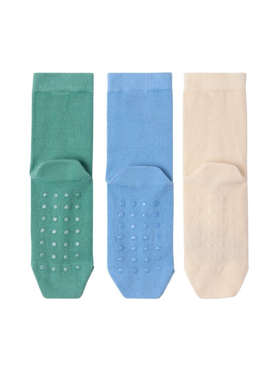 Lindex - Ajoneuvo-sukat 3 -pack - 9881 LIGHT BLUE | Stockmann - photo 2