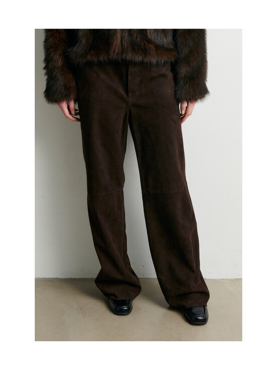 SECOND FEMALE - Zonie Suede -nahkahousut - 6156 DEMITASSE | Stockmann - photo 4