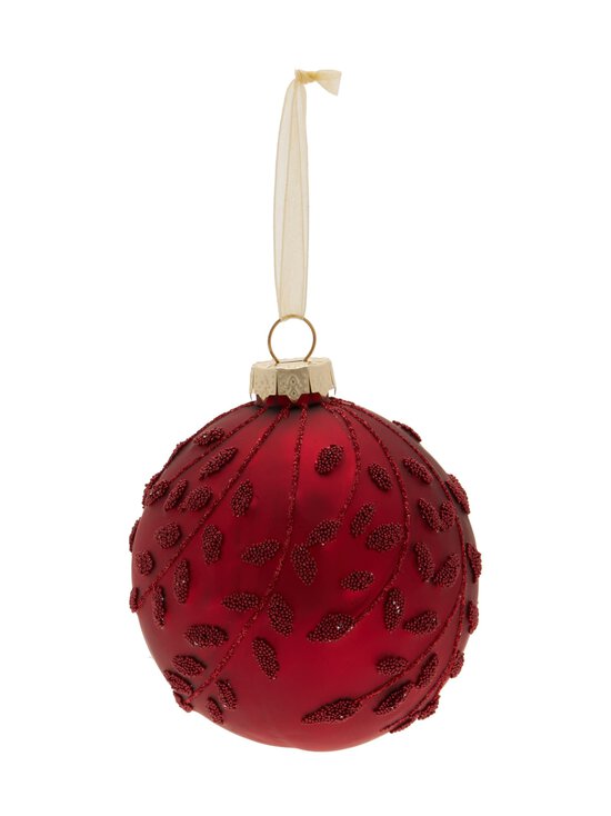 Leaf Pattern -lasipallo 7,9 cm