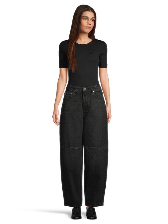 Ganni - Essentials Rigid Stary -farkut - 055 BLACK WASHED | Stockmann - photo 3