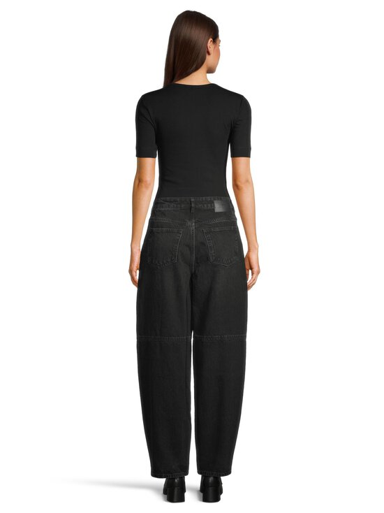 Ganni - Essentials Rigid Stary -farkut - 055 BLACK WASHED | Stockmann - photo 4
