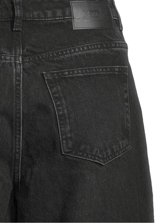 Ganni - Essentials Rigid Stary -farkut - 055 BLACK WASHED | Stockmann - photo 5