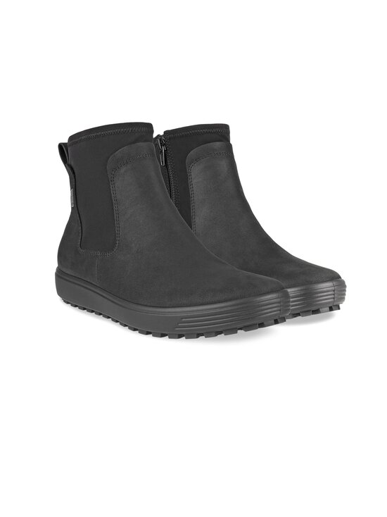 ecco - Veekindlad nahast poolsaapad Soft 7 Tred GoreTex - 51052 BLACK/BLACK | Stockmann - photo 8