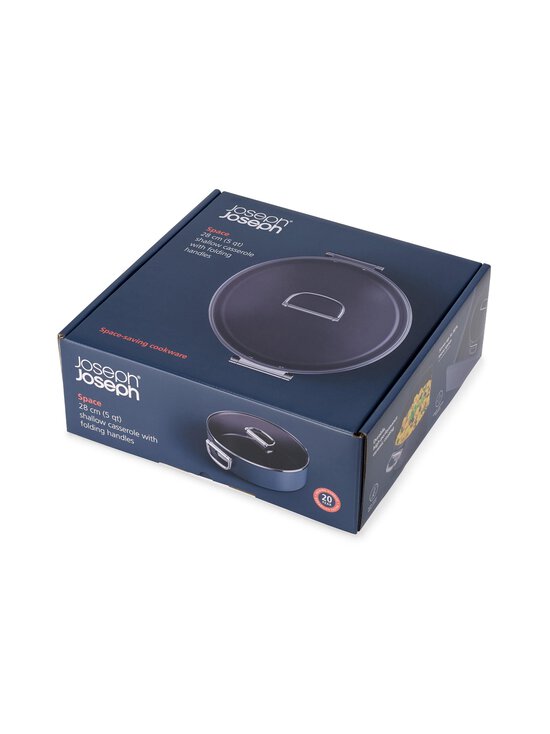 Joseph Joseph - Space™ Non-Stick Casserole -kannellinen kattila 28 cm - GREY - photo 4 Joseph Joseph - Space™ Non-Stick Casserole -kannellinen kattila 28 cm - GREY | Stockmann - photo 4