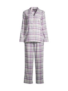 Lauren Ralph Lauren - Check Brushed Twill -pyjama - 975 MULTI PLAID Lauren Ralph Lauren - Check Brushed Twill -pyjama - 975 MULTI PLAID | Stockmann