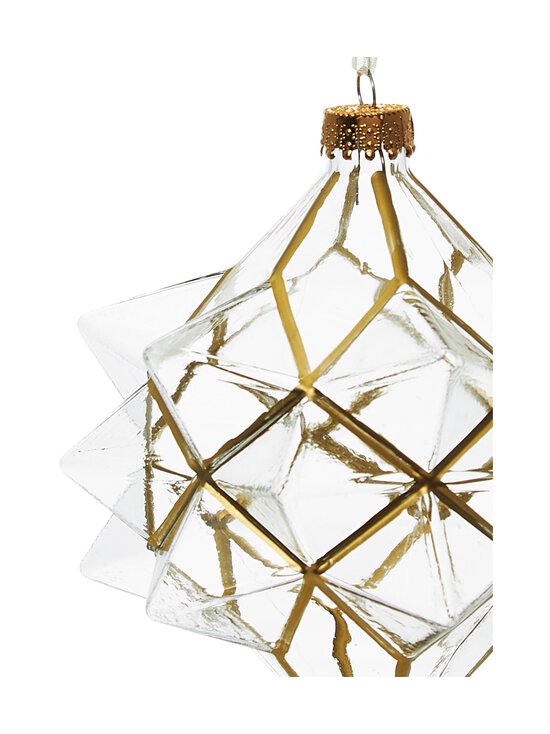 Villa Stockmann - Glass Multilateral Bauble -joulukoriste - GLASS | Stockmann - photo 2
