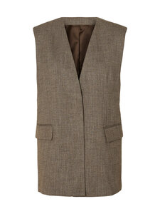 Selected - Ülikonnavest SlwRelaxed Ezma - CHOCOLATE CHIP DETAIL:STRUCTURE | Stockmann