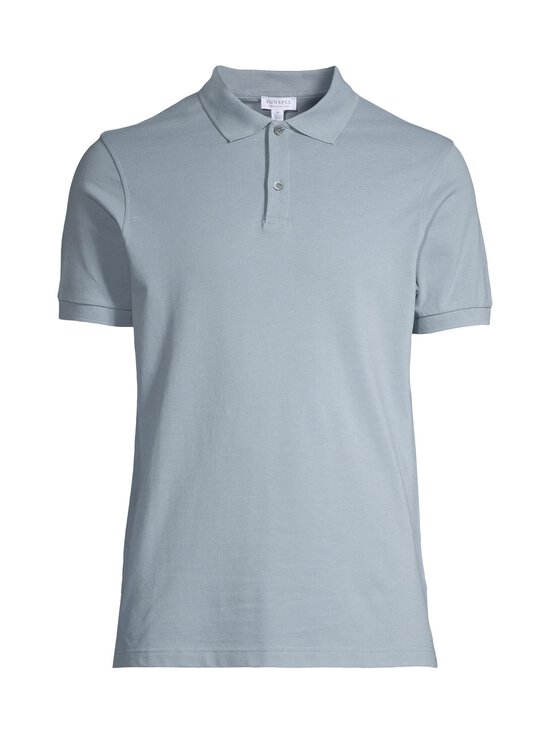 Sunspel - Pique Polo -pikeepaita - BLUE | Stockmann - photo 1